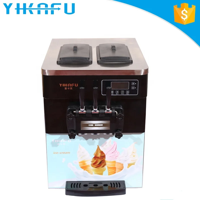 Wholesale Ice cream Automatic Gelato Ice-cream Maker Soft Serve Ice Cream Make Machine Price for Sale