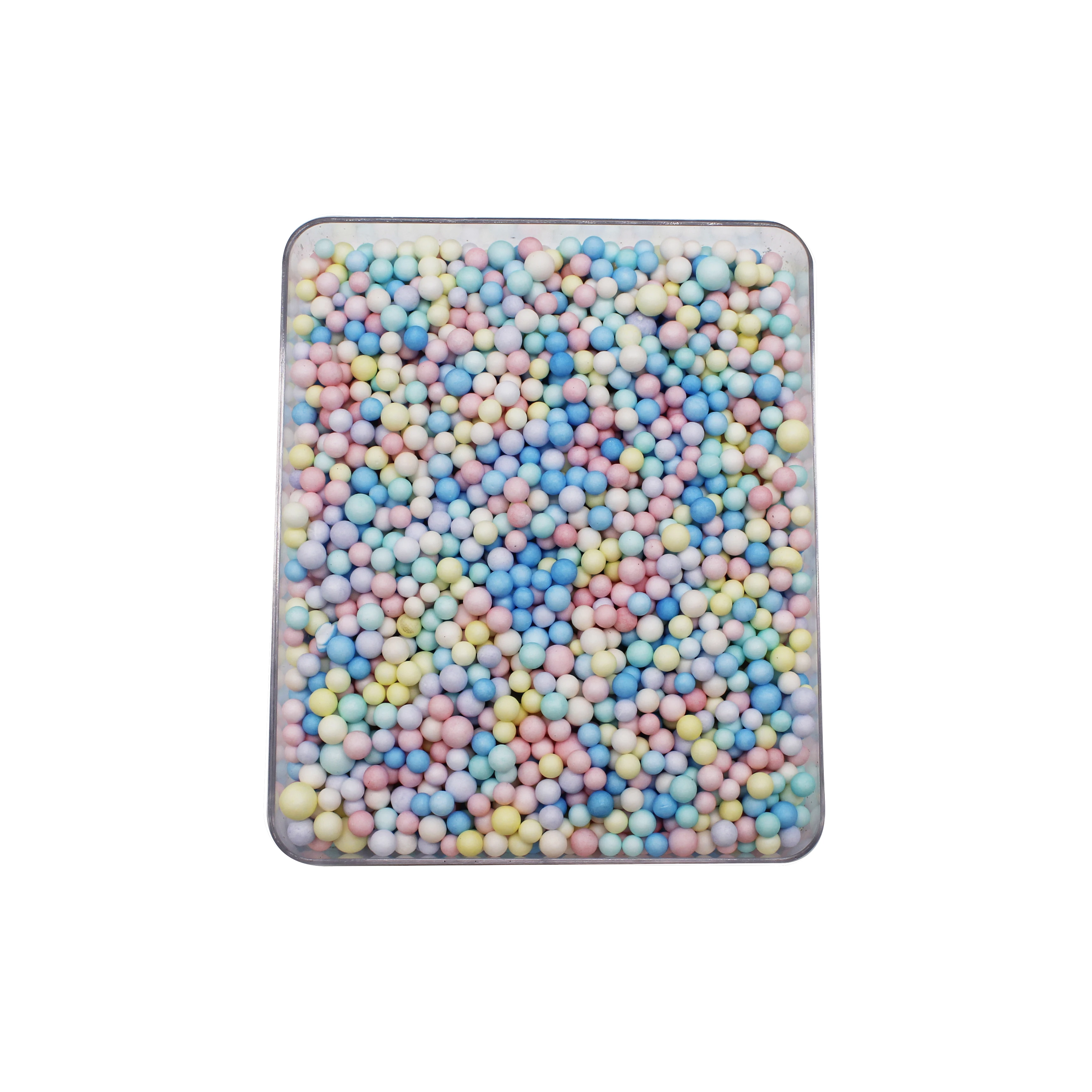 5-8 мм маленькие пастельные цветные шарики из пенополистирола, наполнитель для подарков, шарики из пенополистирола и пенополистирола для рождественского декора и свадебного проекта