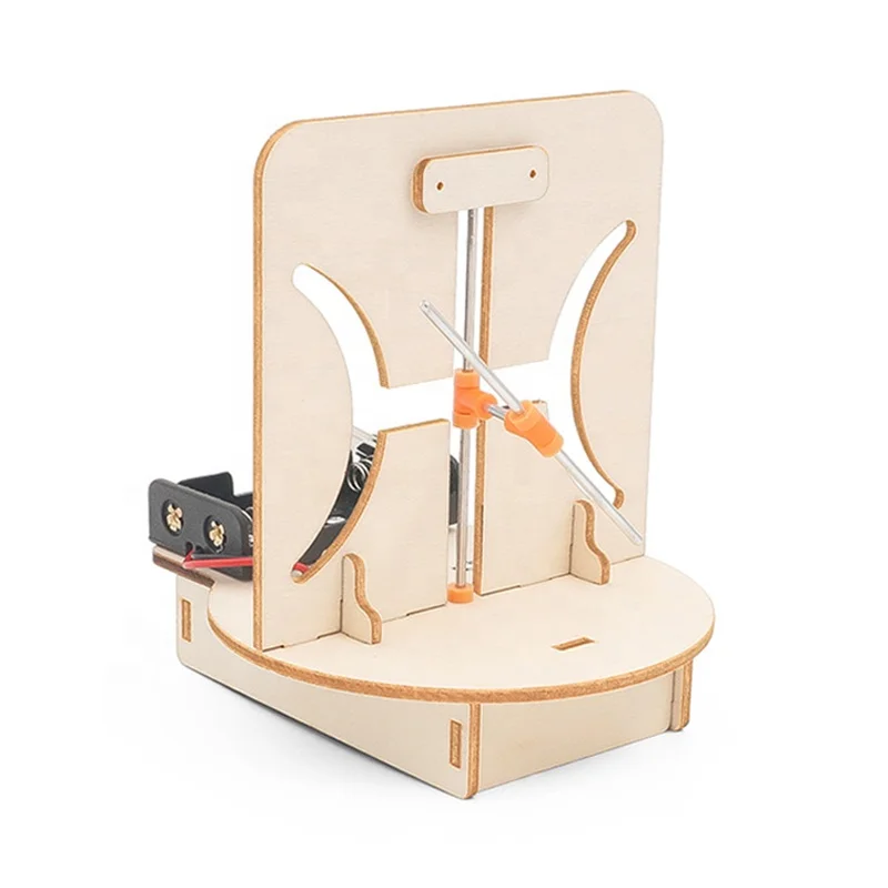 DIY wooden stem physics experiment science kits educational toy hyperbolic model