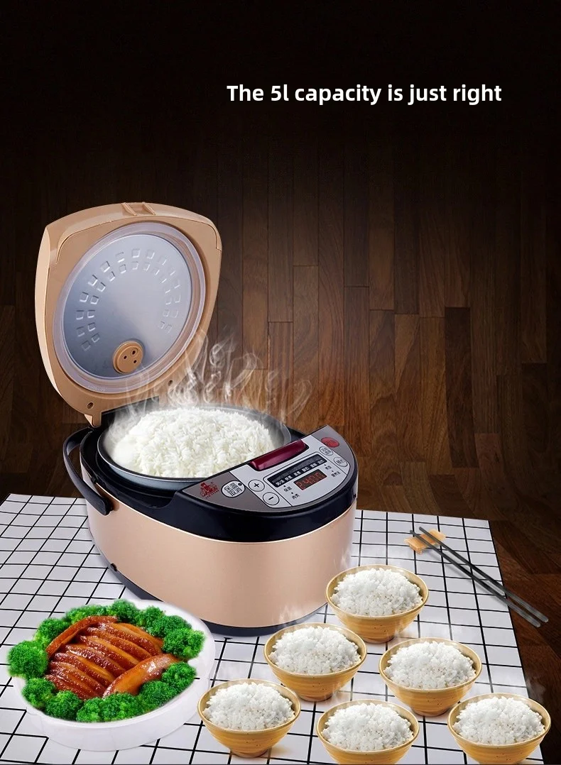 Customized 1.5L 2.8L Mini Electric Multi-Rice Cooker Stainless Steel Steamer Factory Price National Electric Household Drum