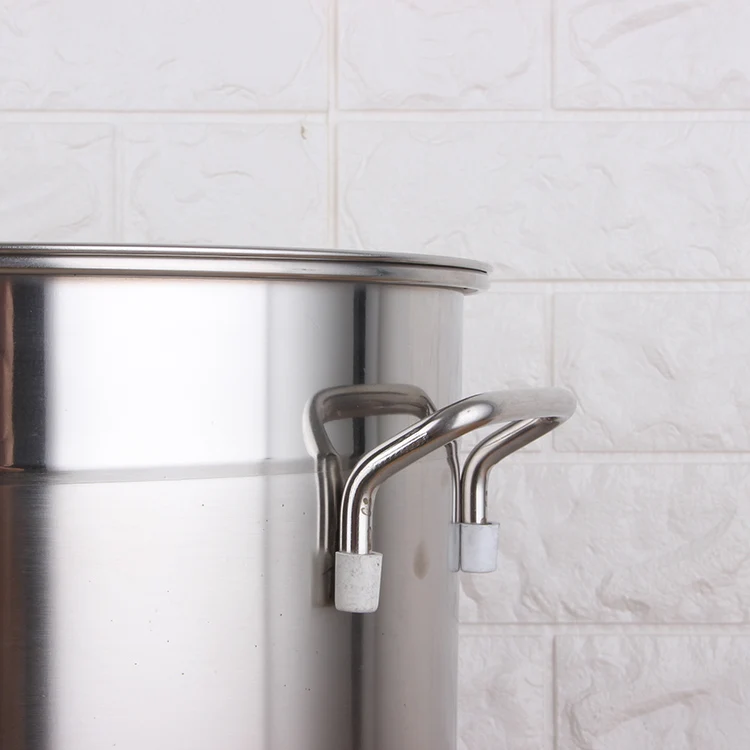 Stainless Steel 50L Big Size Insulation Barrel Big Pots for Cooking Induction Hot Pots Cooking Soup Stock Pots