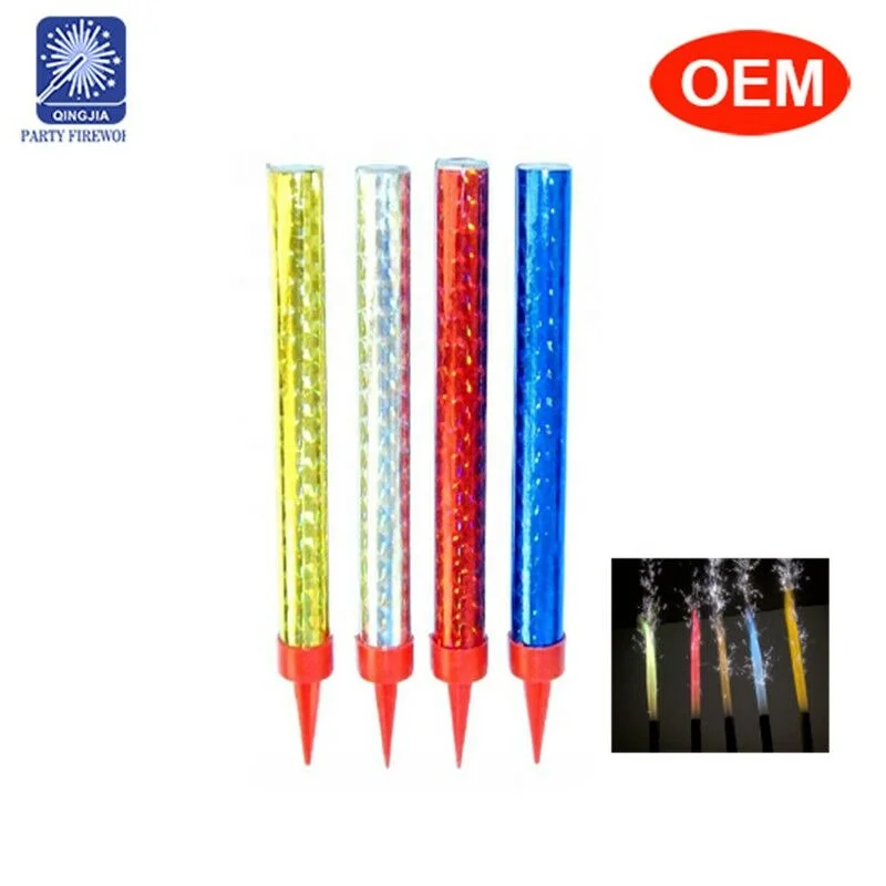 12 15cm cake sparkle fountain candle 15cm indoor sell for birthday party champagne fountain