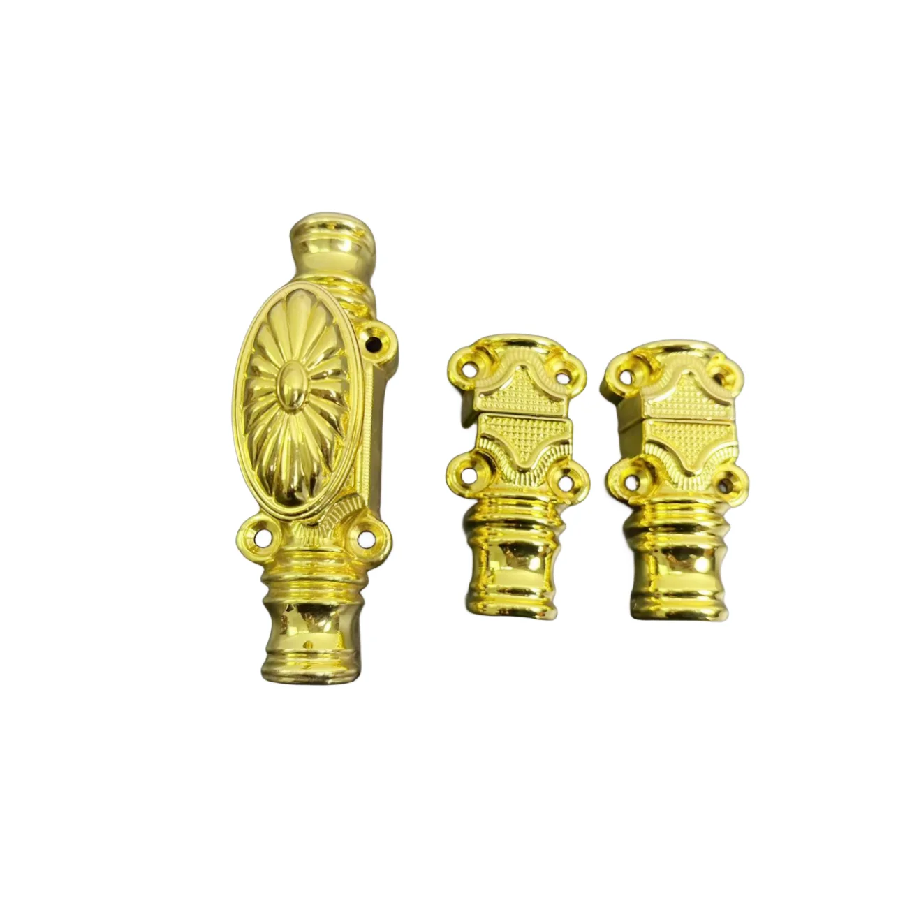 Hot Selling Cremone Bolt shiny gold solid brass Hardware Furniture Window French Cremone Bolt