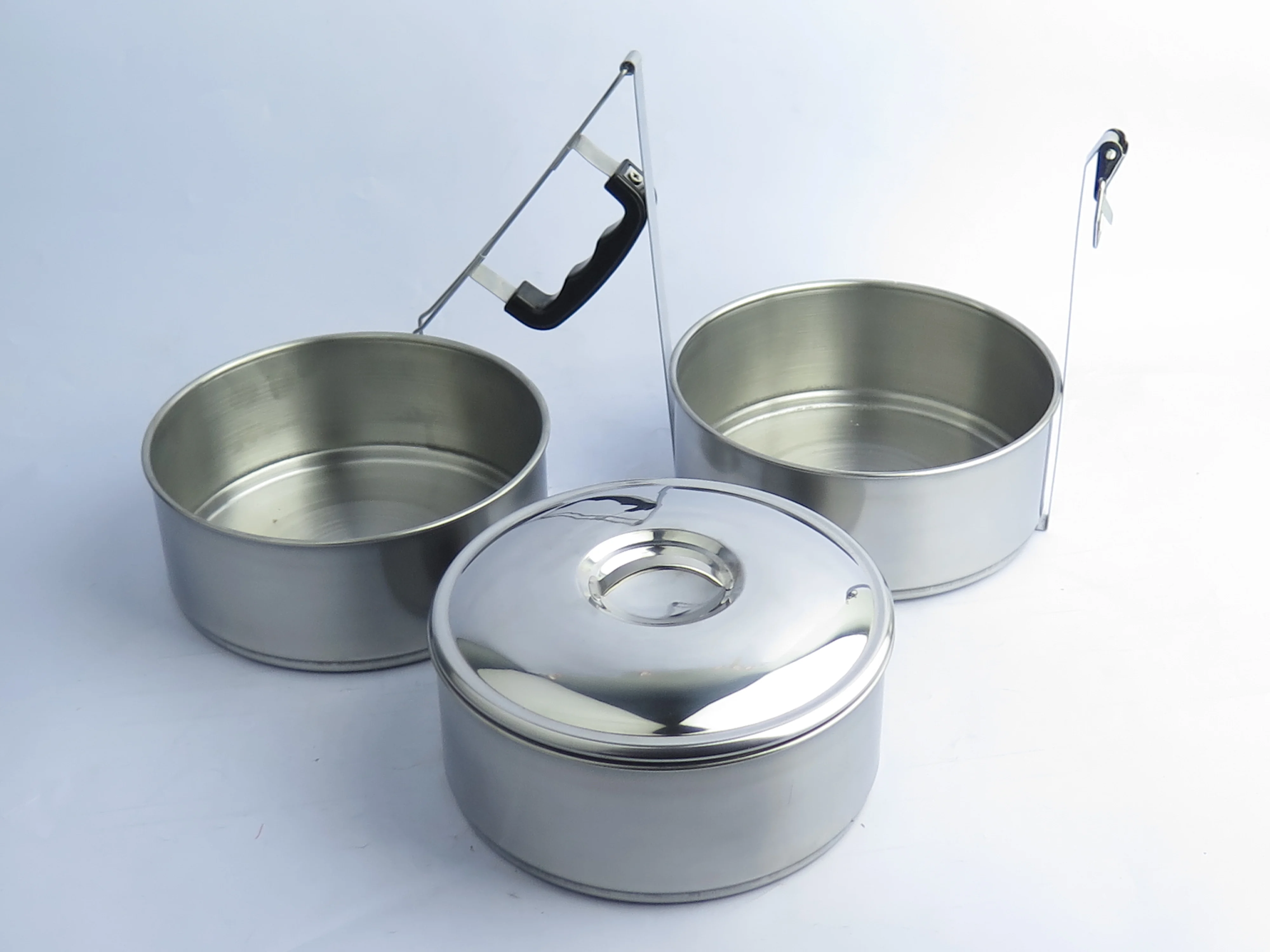 wholesale stainless steel multi layer indian tiffin 2 layers lunch box portable food carrier