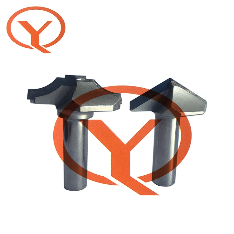 Qiye PCD Деревообрабатывающие инструменты 1/2 хвостовик cnc фрезы для