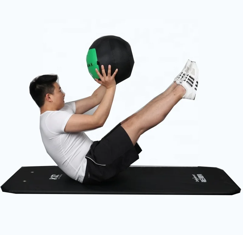 wholesale durable pu leather sand filled 10kg soft medicine Fit Training ball wall Exercise Ball