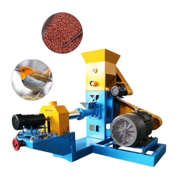 Best performance Pet puff feed pellet extruder machine for fish,shrimp,crab,dog,cat,bird