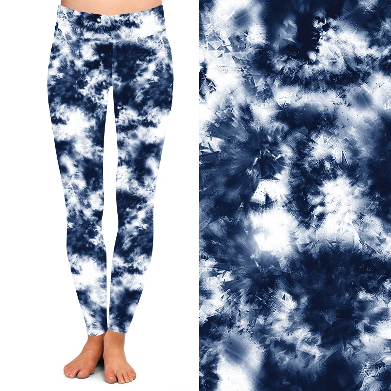 Оптовая продажа, леггинсы с принтом, мягкие, г/кв. М