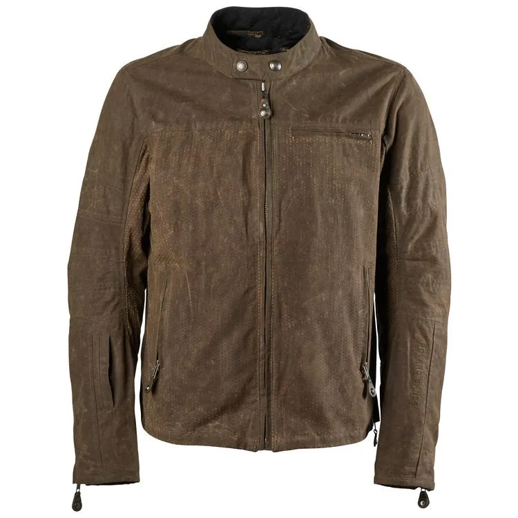 waxed canvas motorcycle jacket