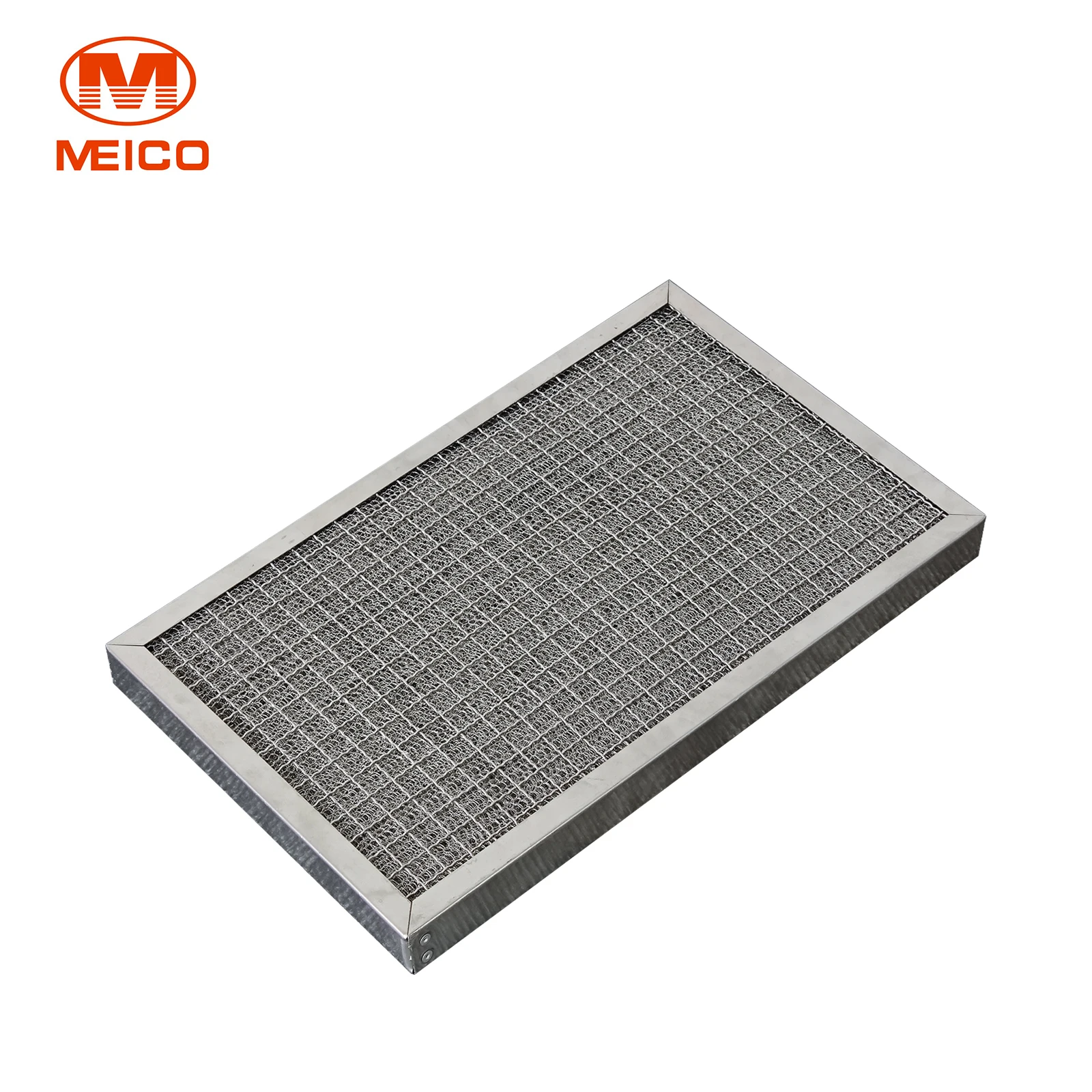 Industrial Kitchen Grease Air Filter HVAC System New Condition Metal Grease Filter Odor Removal Restaurant Panel Filter