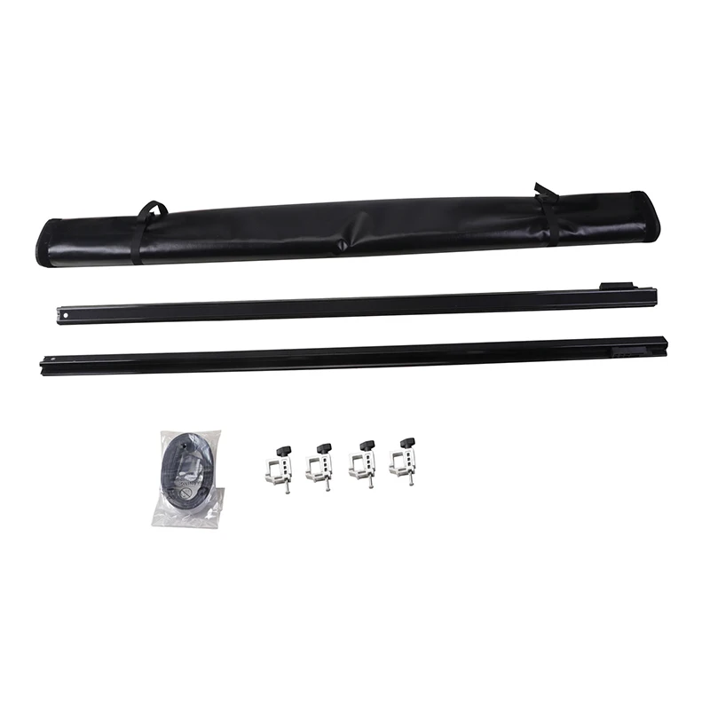 High quality Car Accessories Waterproof Pickup Truck Bed Cover OEM Soft Type Roll Up Tonneau Cover For Ford Ranger 5ft