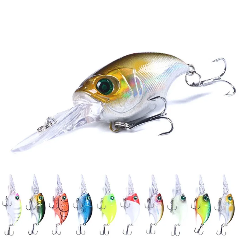 Wobbler Fishing Lure Japanese Design Noise Crankbait 11g 75mm Floating Crank Bait For Bass Perch Pike