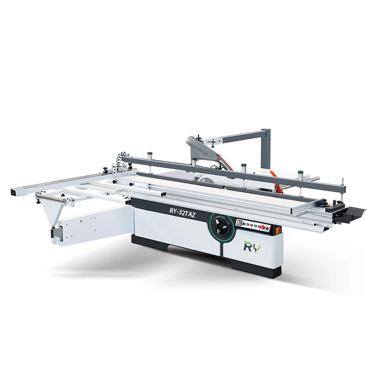 Dilivery Fast Woodworking Industrial 45 Degree Cutting Panel Saw Machine Wood Cutting Multi Function Sliding Table Panel Saw