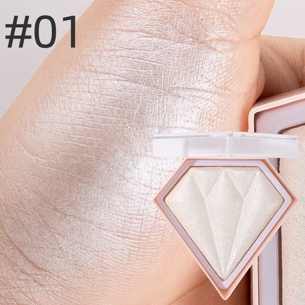 Handaiyan Hot Selling Highlighter Makeup Diamond Glow Powder Face Makeup Loose Powder Highlighter Powder