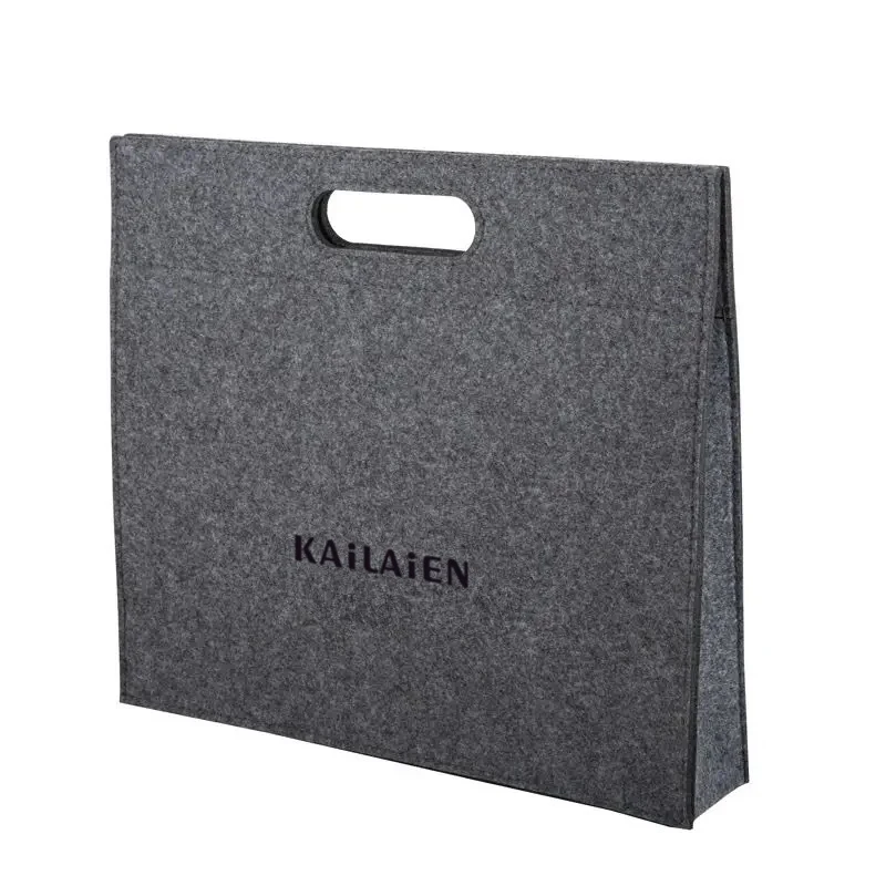 2024 Customized Stylish Business Portable Laptop Bag Protective Case for iPad and Computer Tablet Made of Stylish Felt