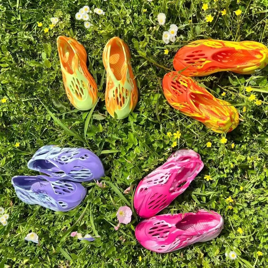 New Fashion Summer 2022 Trendy Colorful Unisex Plus Size Casual Shoes Women Flat Slippers Sandals