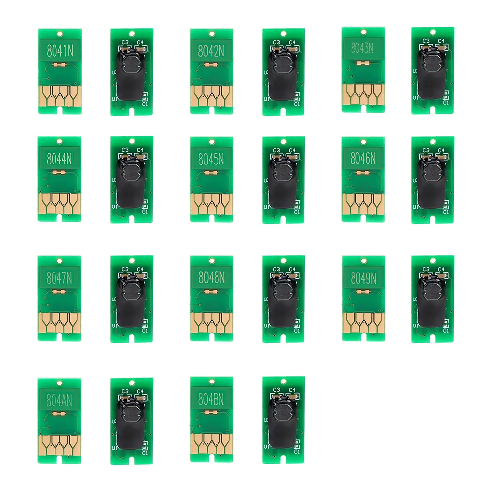 t8041-t8049 ink cartridge chip for Epson Surecolor P8000 P7000 P6000 P9000