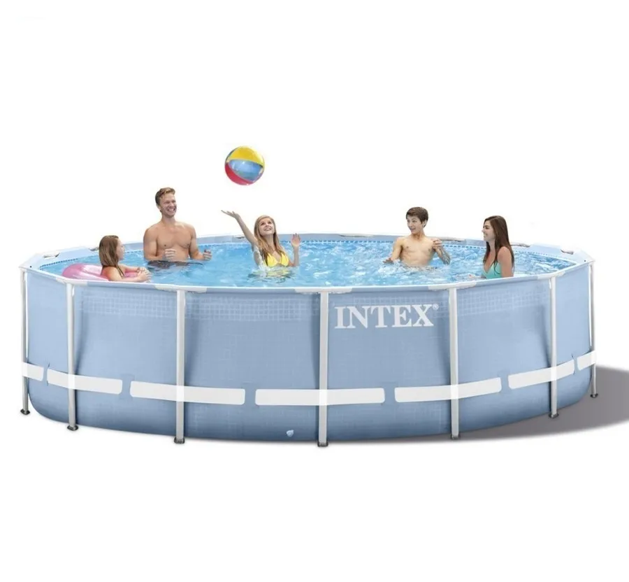 26702 NP 10 футов X 30 дюймов призматическая рама комплект для бассейна над землей с фильтрующим насосом вмещает до 4 человек