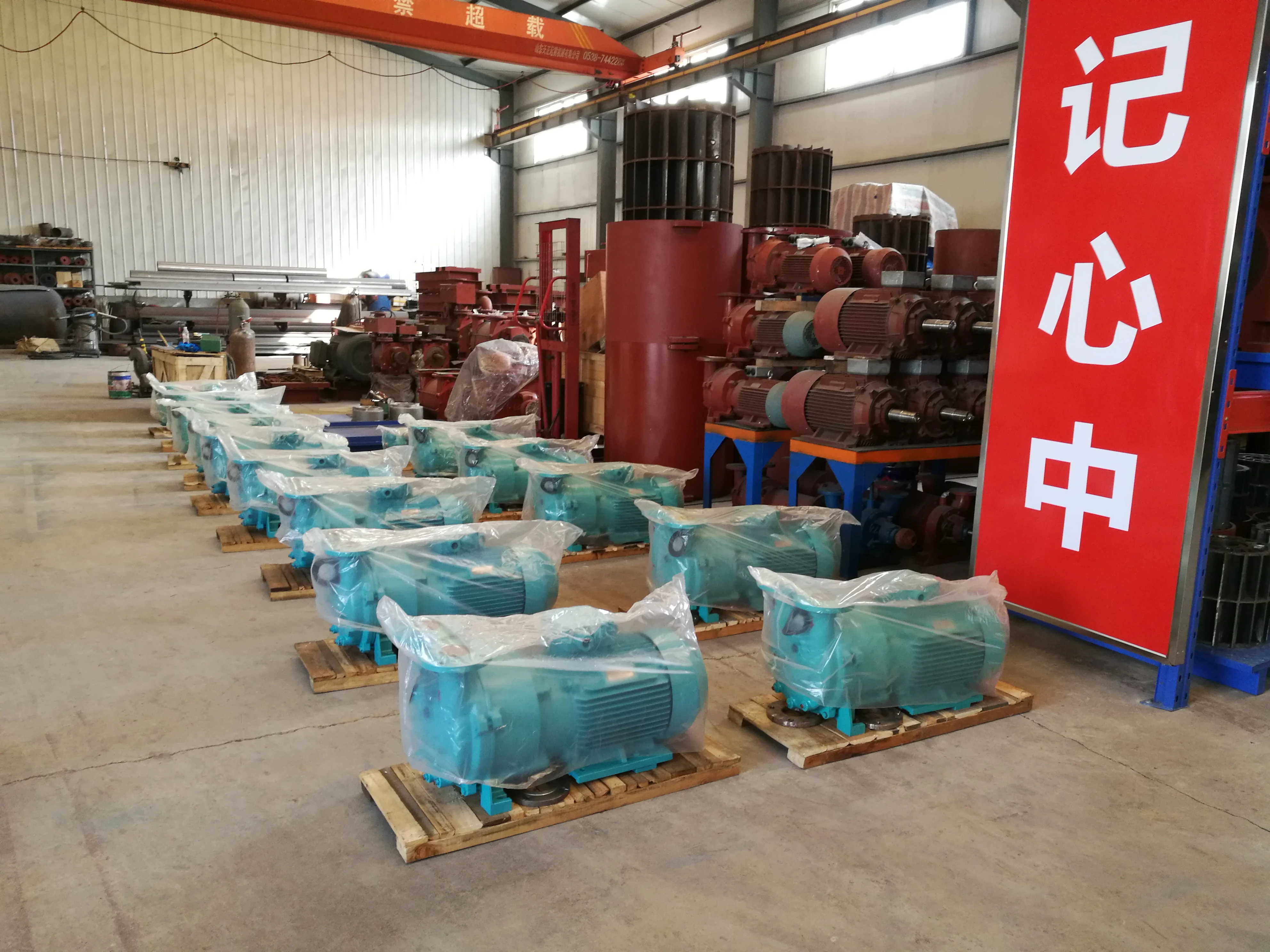 2BV2060 Single Stage ELMO Liquid Water Ring Vacuum Pump with Water Seperation Tank