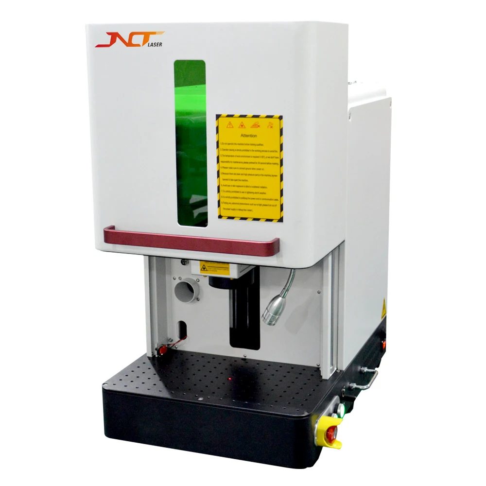 Best Choice Mini Laser Metal Cutting Machine Full Enclosed Cover Fiber Laser Marking Machine
