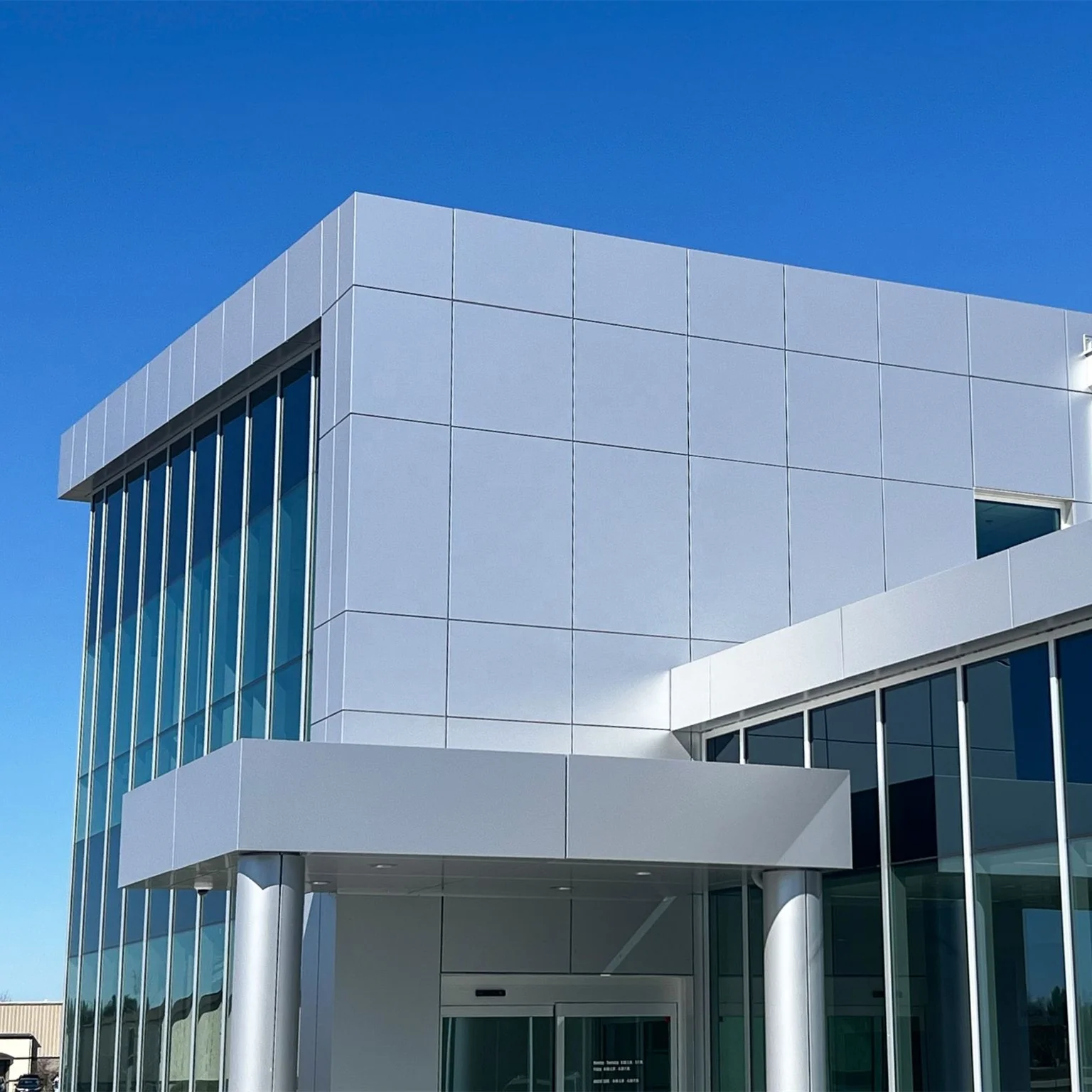 3mm double side coated Aluminum Composite Panel ACM Alucobond for Advertising Board 20*30cm