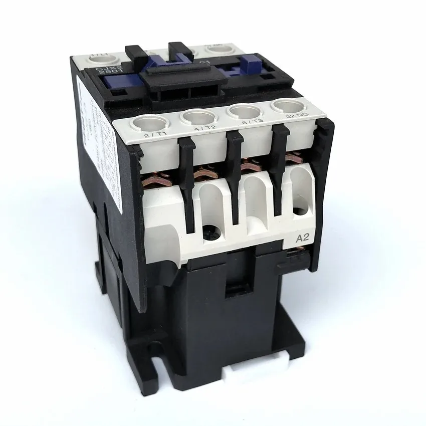 Factory Wholesale CJX2-2501 Ac Magnetic Contactor 25A 40A 220V 380V 415V 440V 660V 3P+1NC Electric Contactor