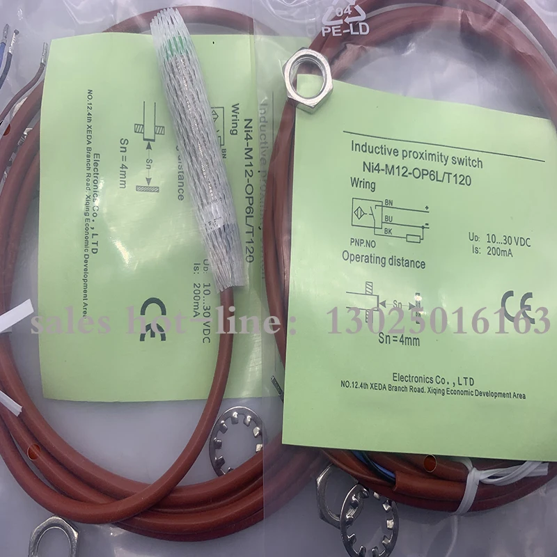 NI4-M12-OP6L/T120 Новый Индуктивный бесконтактный переключатель в наличии