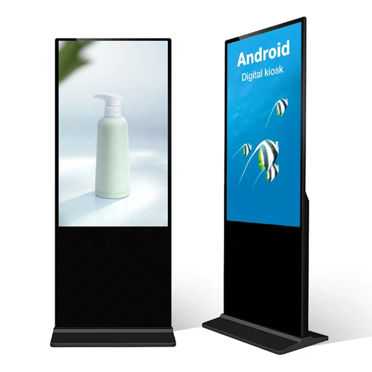 ZDHQ 50-дюймовый комнатный Android рекламный дисплей сенсорный ЖК-телевизор Digital Signage напольный стенд тотемный