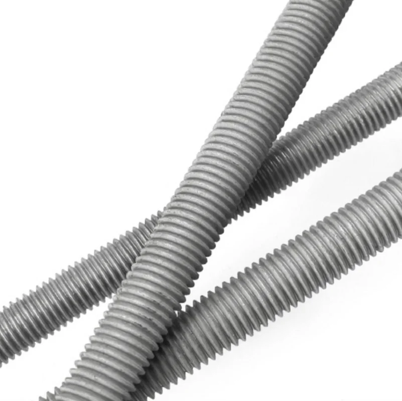 M5 M14 Iron Steel ASTM A325 A307 GR2 GR5 ASTM 193 B7 Dacromet Gumet Hot Dip Galvanized HDG Thread Rod Threaded Bar DIN975