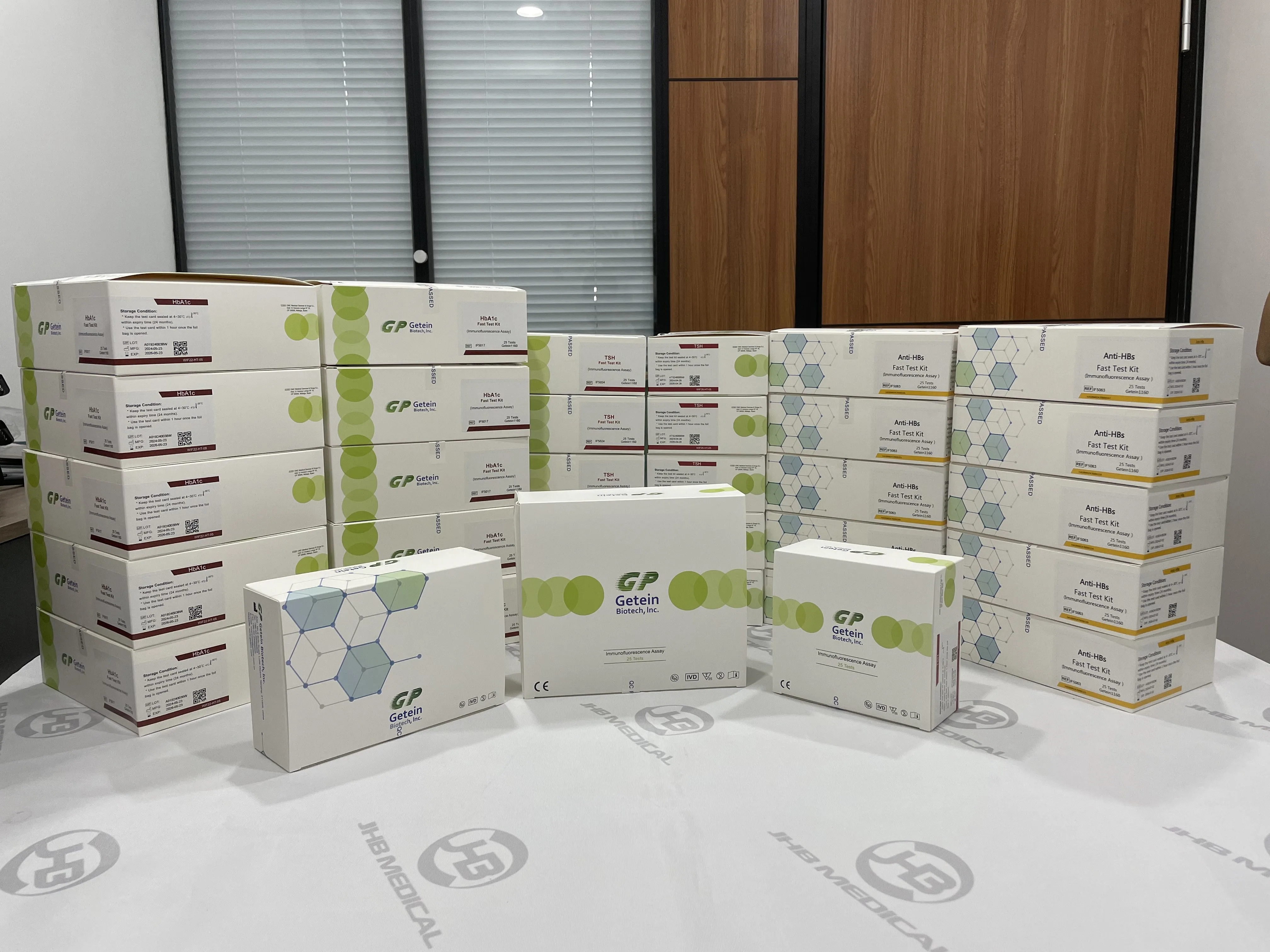 Getein Original Immunofluorescence Quantitative Analyzer Fast Test Kits Reagents HBA1C TSH For Getein 1100