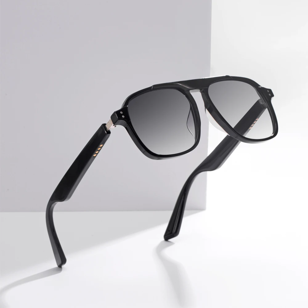 2022 Audio Blue Tooth Optical Eyewear Frames Sports Polarized Smart Music  Calling Wireless Earphone Progressive Sunglass