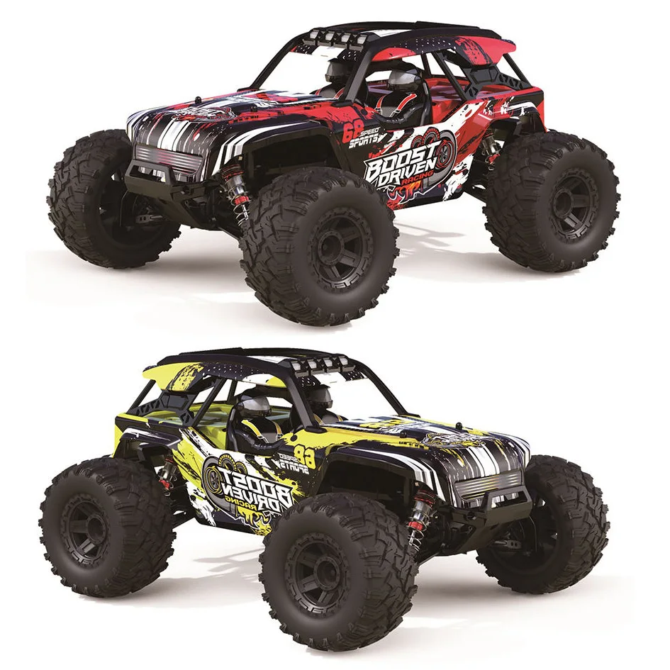 4 Channel 4WD RTR High Speed PVC Shell Diecast Body 1/10 Scale RC Cars With 2.4G