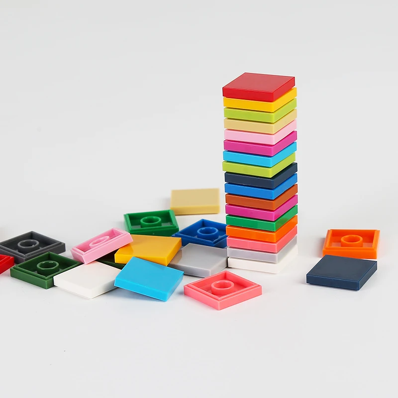 WOMA игрушки оптом OEM ODM MOC Строительная плитка 2x2 небольшой Кирпич Строительные блоки пластина 2*2 № 3068 классические аксессуары