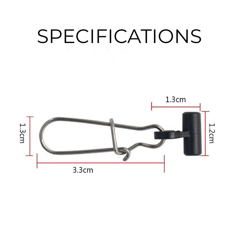 SEASKY Hot Sales Fish Finder Rig Accessories Fishing Sinker Slider with Duo Lock Nice Snap