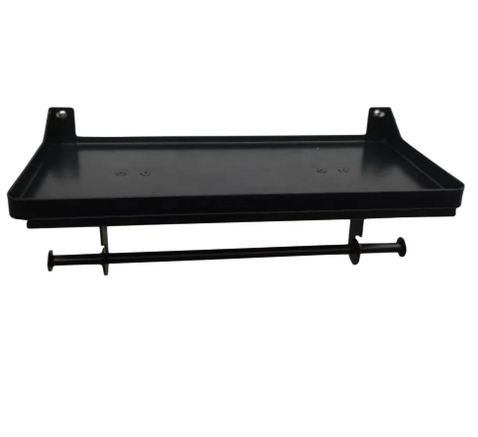 Paper Towel Holder with Shelf - Wall Mount Paper Towel Holder Storage Racks Bracket Multifunctional Racks