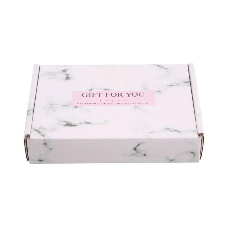 Professional White Luxury Cardboard Corrugated Gift Paper Box