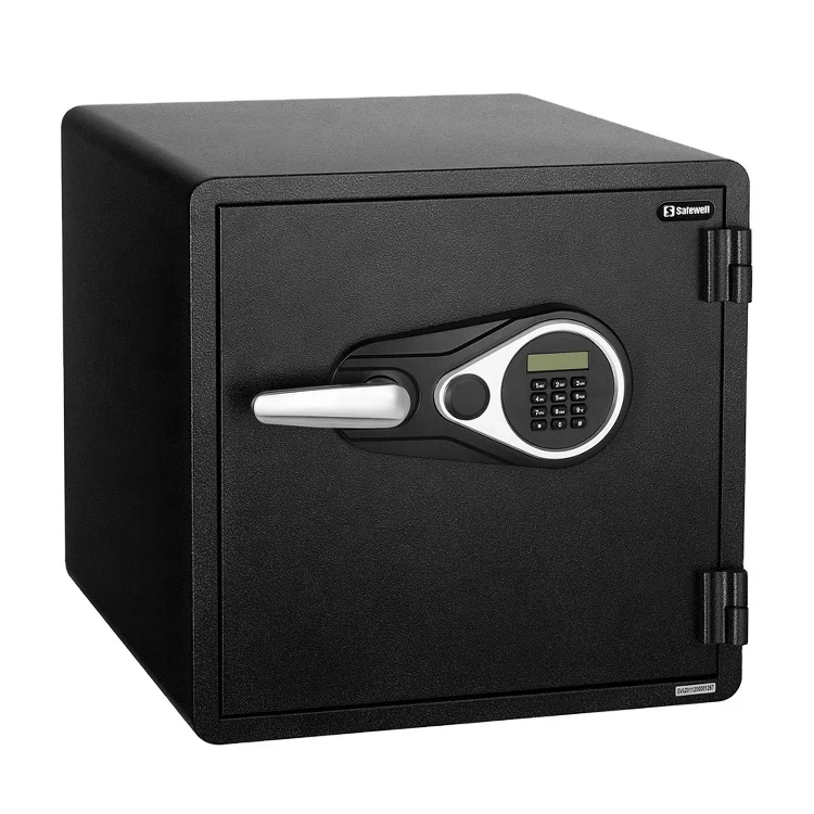 Безопасная коробка Safewell, огнеупорная Водонепроницаемая домашняя электронная цифровая большая огнеупорная безопасная