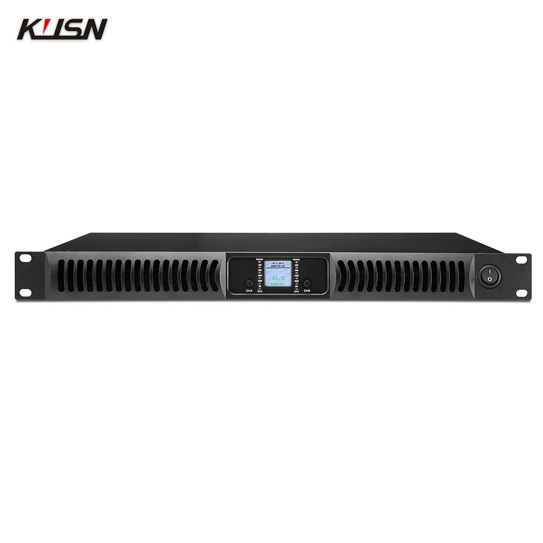 4200W X2 CLASS D Professional Digital Amplifier 8 Ohm Stereo 1U Power High-End Large Performances Bars Party