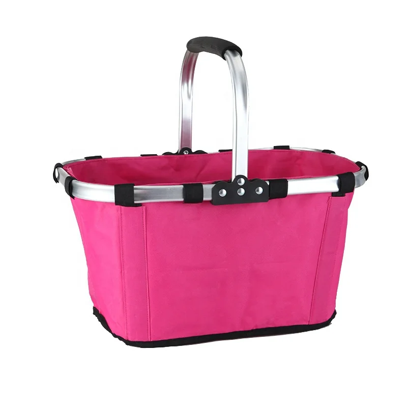 Hot Selling Household Portable Folding Foldable Small Shopping Basket