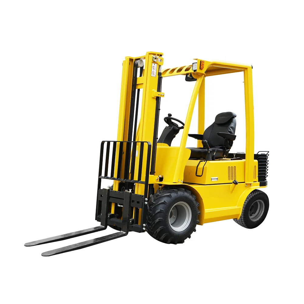 Mini beekeeping forklift with grass tires for apiculture