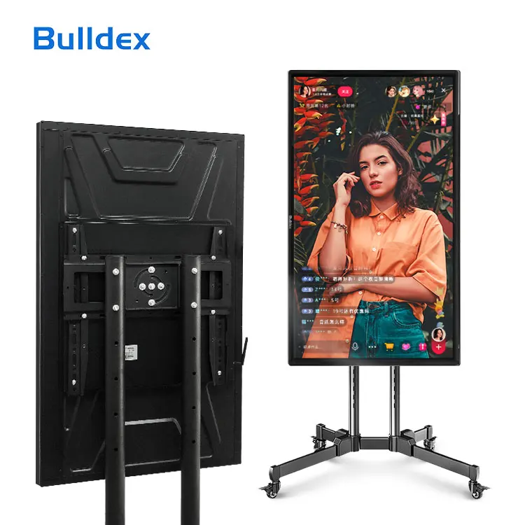 Bulldex Tiktok Skype FE Video Radio TV Studio Digital Live Streaming Broadcasting Equipment 43 50 55 INCH