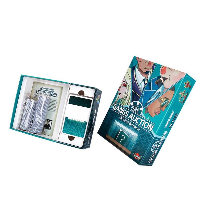 Custom Wholesale Educational Family Card Printing Board Games Card Games