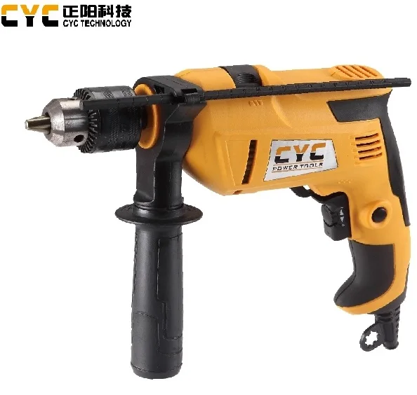 Hot Sale 13mm Key Chuck Powerful 550W Impact Drill With Comfortable Soft Grip Handle