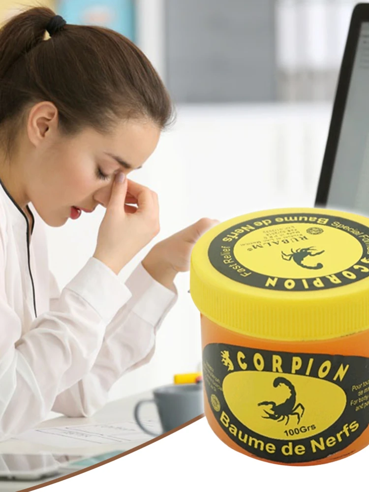 Ointment Scorpion Peppermint Cream Rheumatism, Low Back Pain, Sciatica, Bruises, Cramps, And Relieves Muscle Fatigue 30/60/100ml