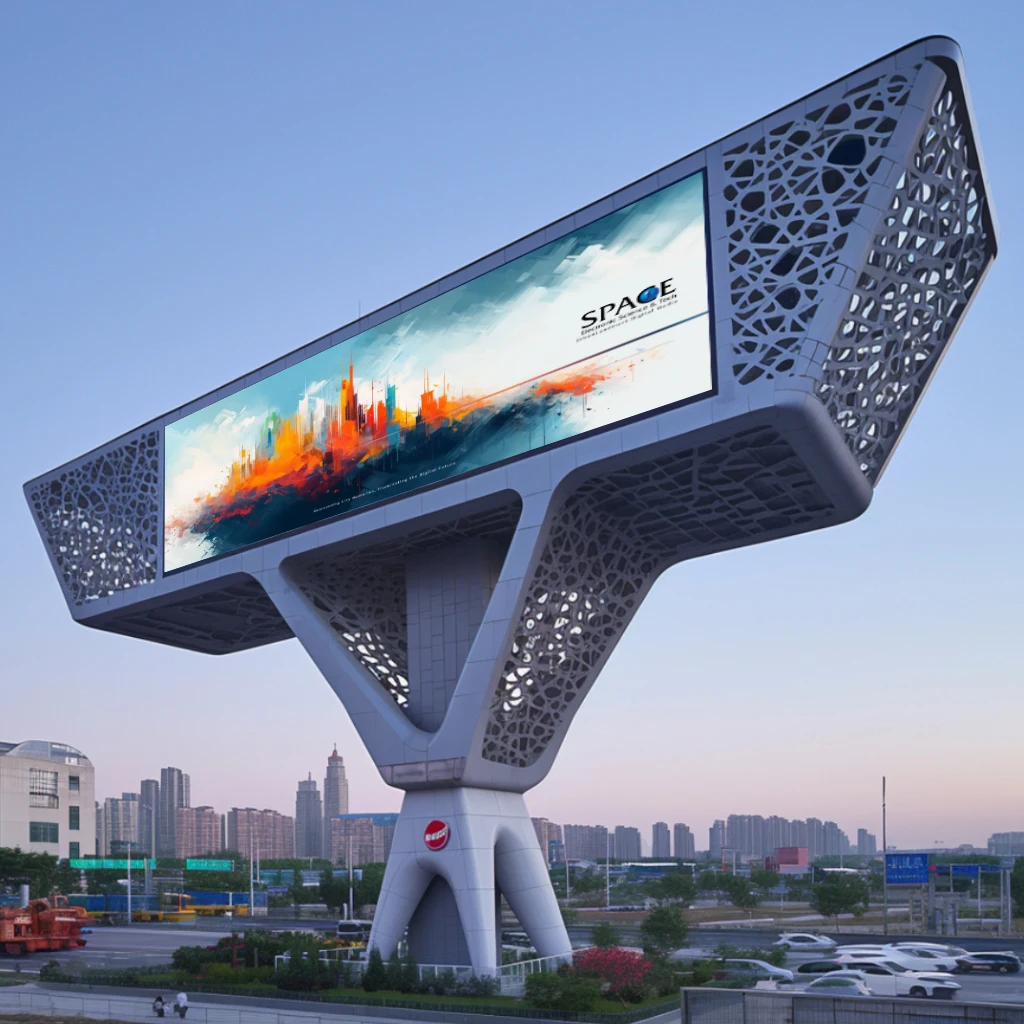 High quality aluminum profile light box for advertising used outdoor lighted signs /large size outdoor bill boards