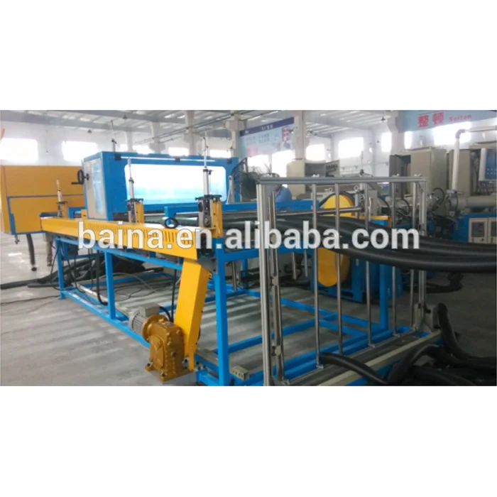 EPDM foamed rubber sheet and hose extrusion production line// NBR and PVC foaming pipe machine