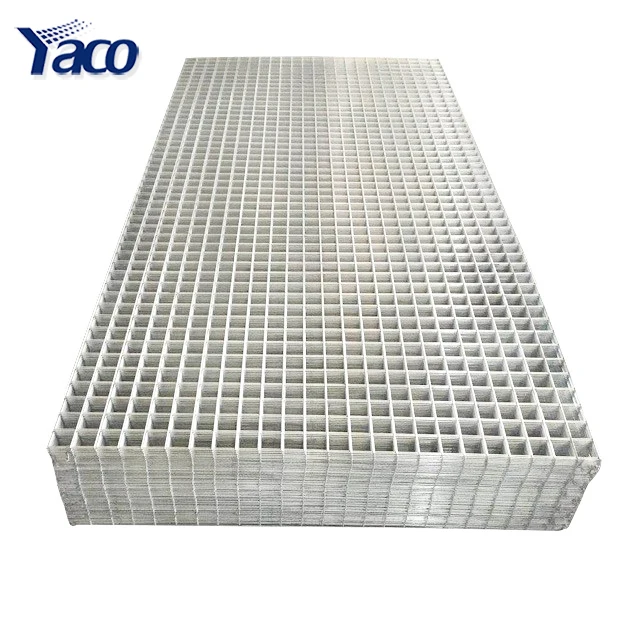 cheap price rate 8 gauge 75x75mm 3x3 galvanized welded wire mesh panels fence