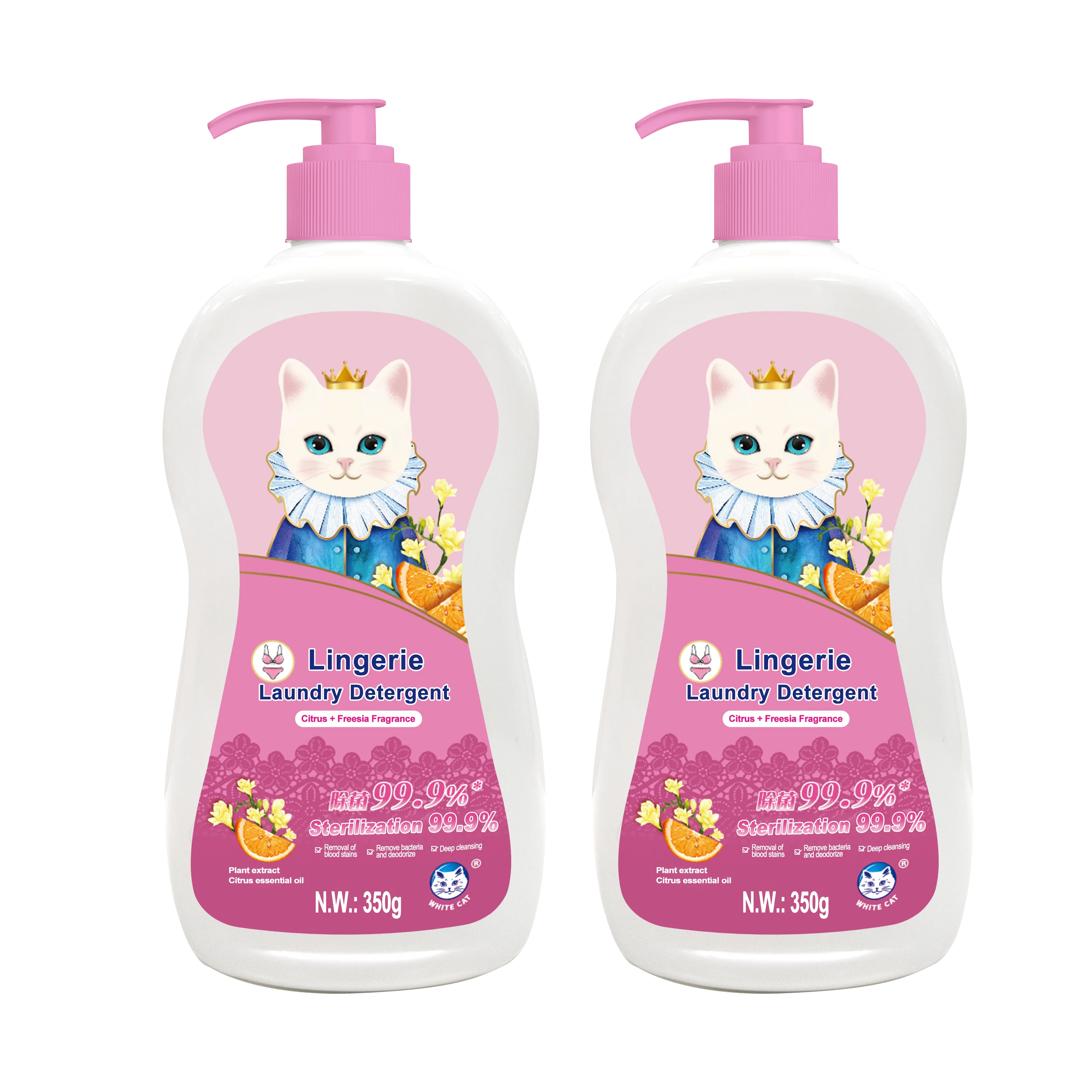 Safe Formula 99.9% Bacteria & Mites Removal Bio-enzymes Amino Acid Cleaning Underwear Detergent Laundry