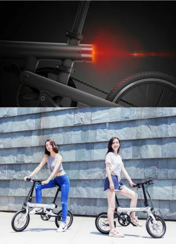 2019 оригинальный бренд Mi Qicycle 20 км/ч складной Bluetooth 4 0 телефон APP монитор Смарт электрический велосипед с экраном 1 8 дюйма