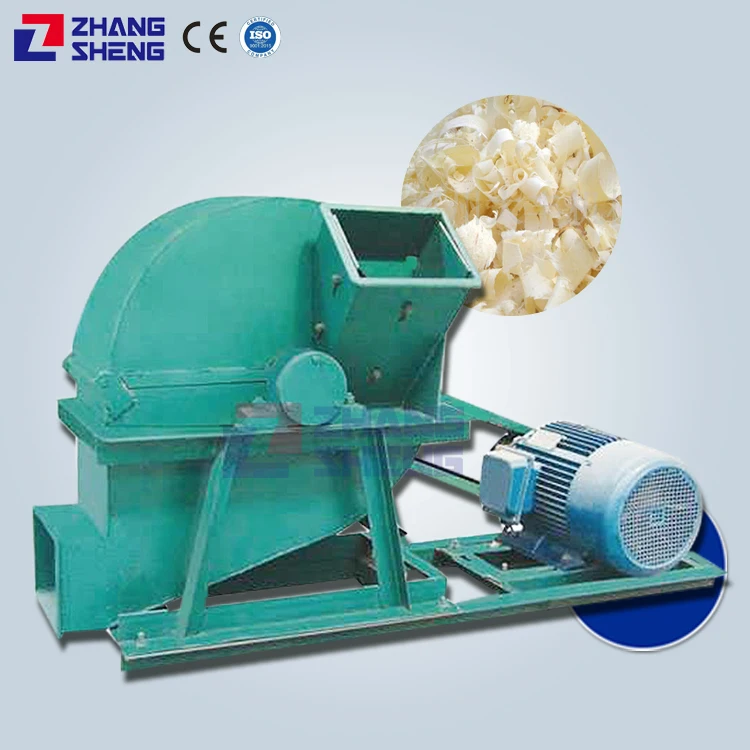 Diesel small wood shaving making machine for animal poultry sheep bedding